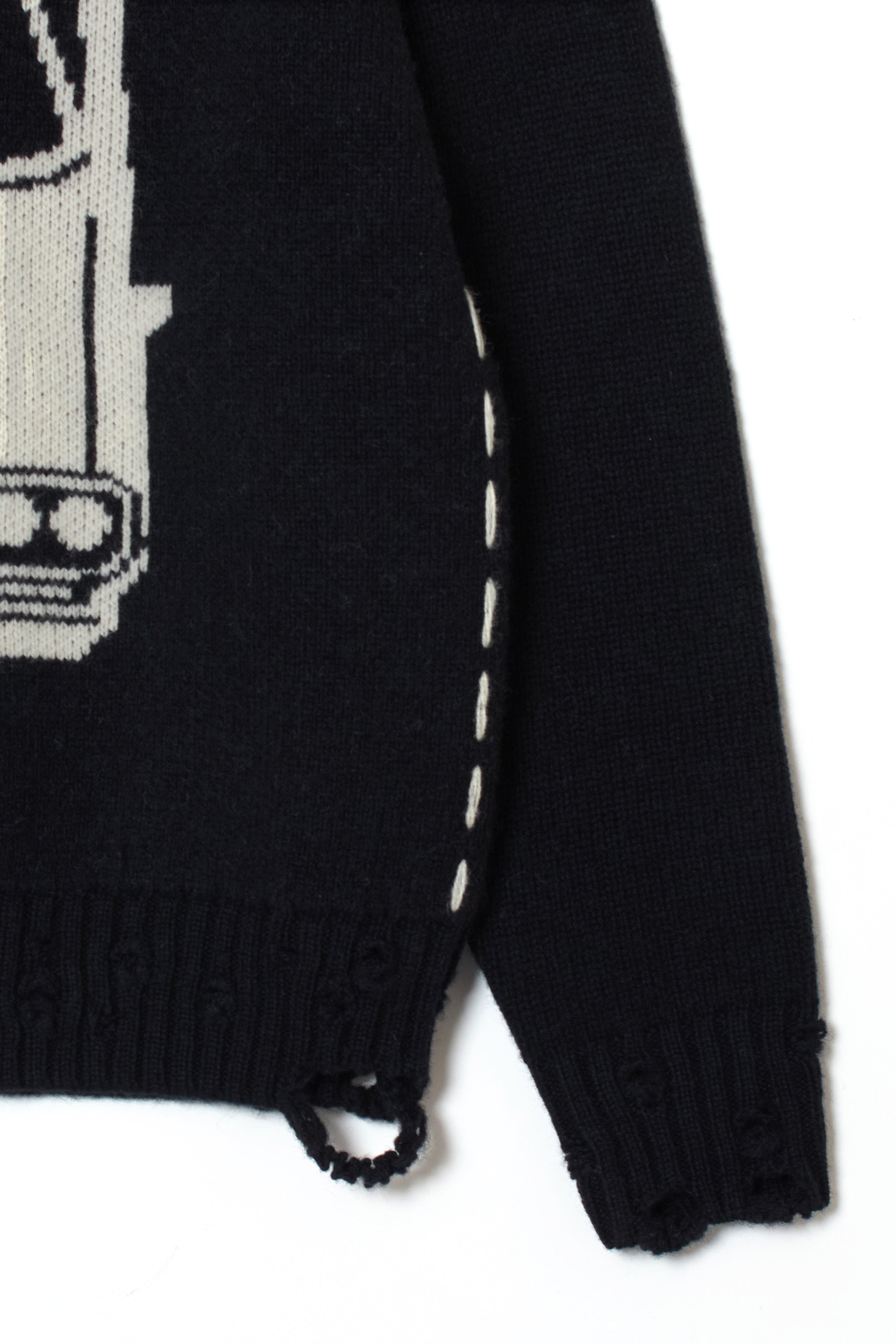 クルーネックセーター