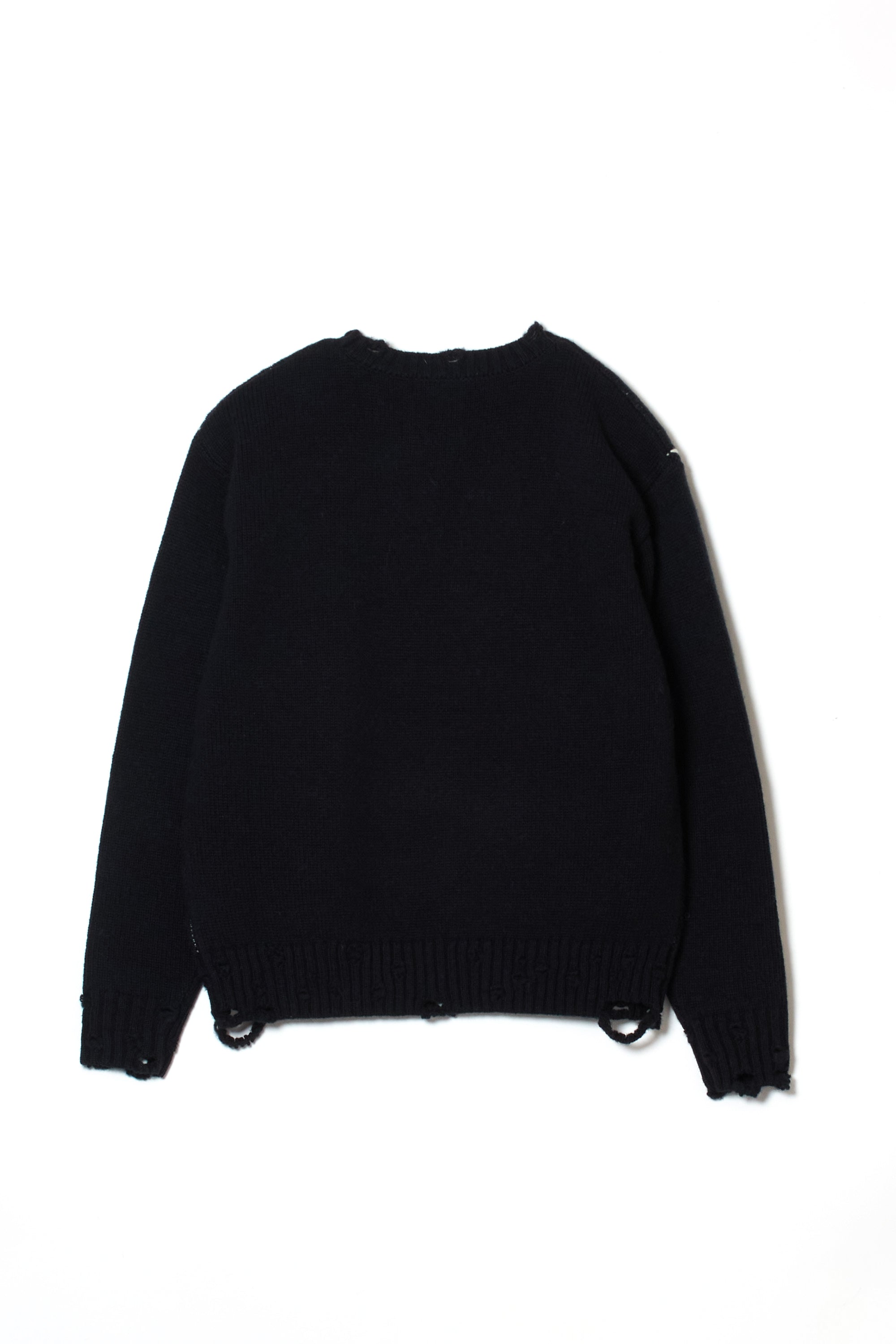 クルーネックセーター