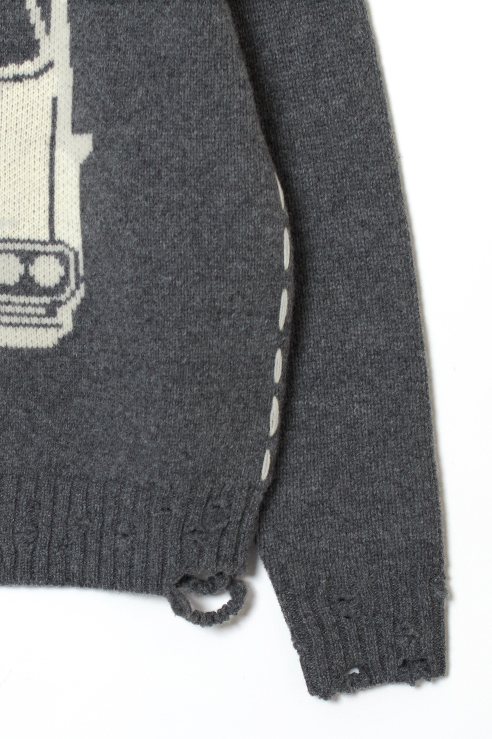 クルーネックセーター