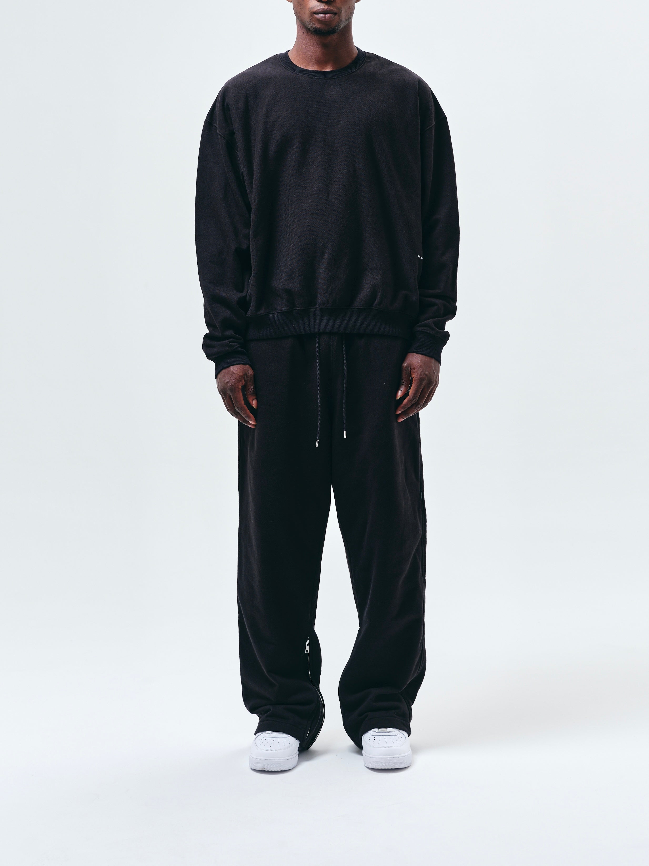 スウェットクルーネック