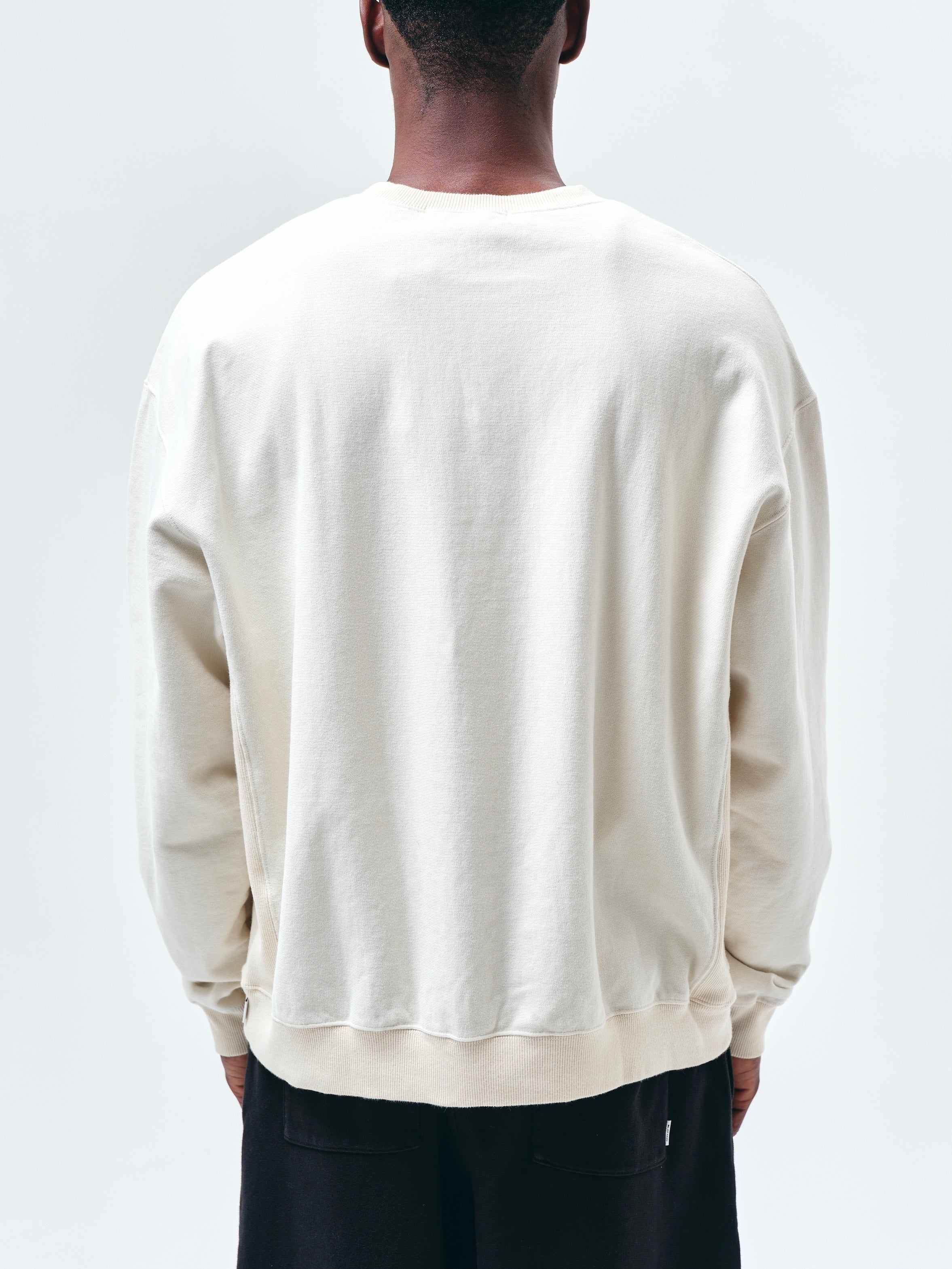 スウェットクルーネック