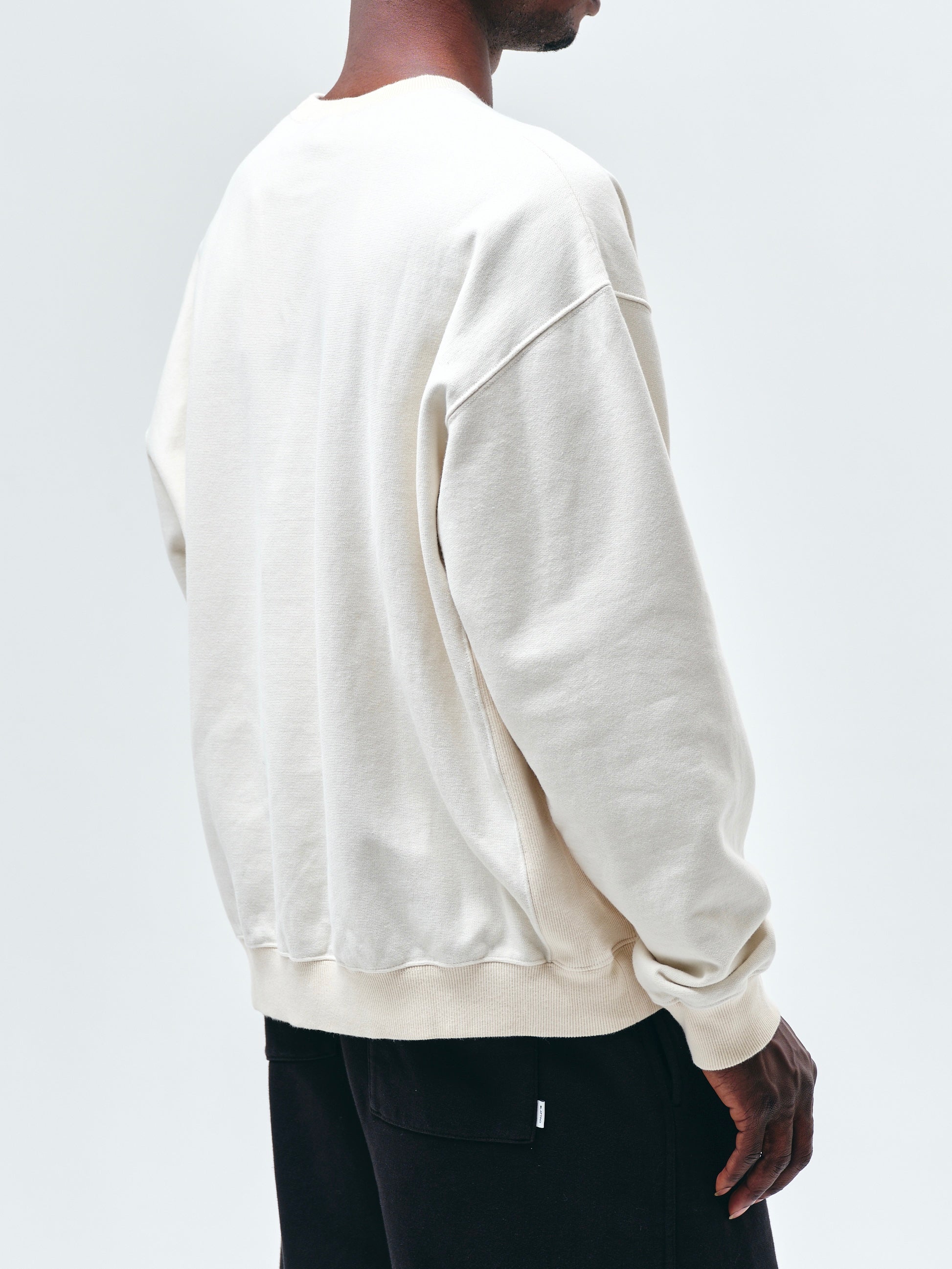 スウェットクルーネック