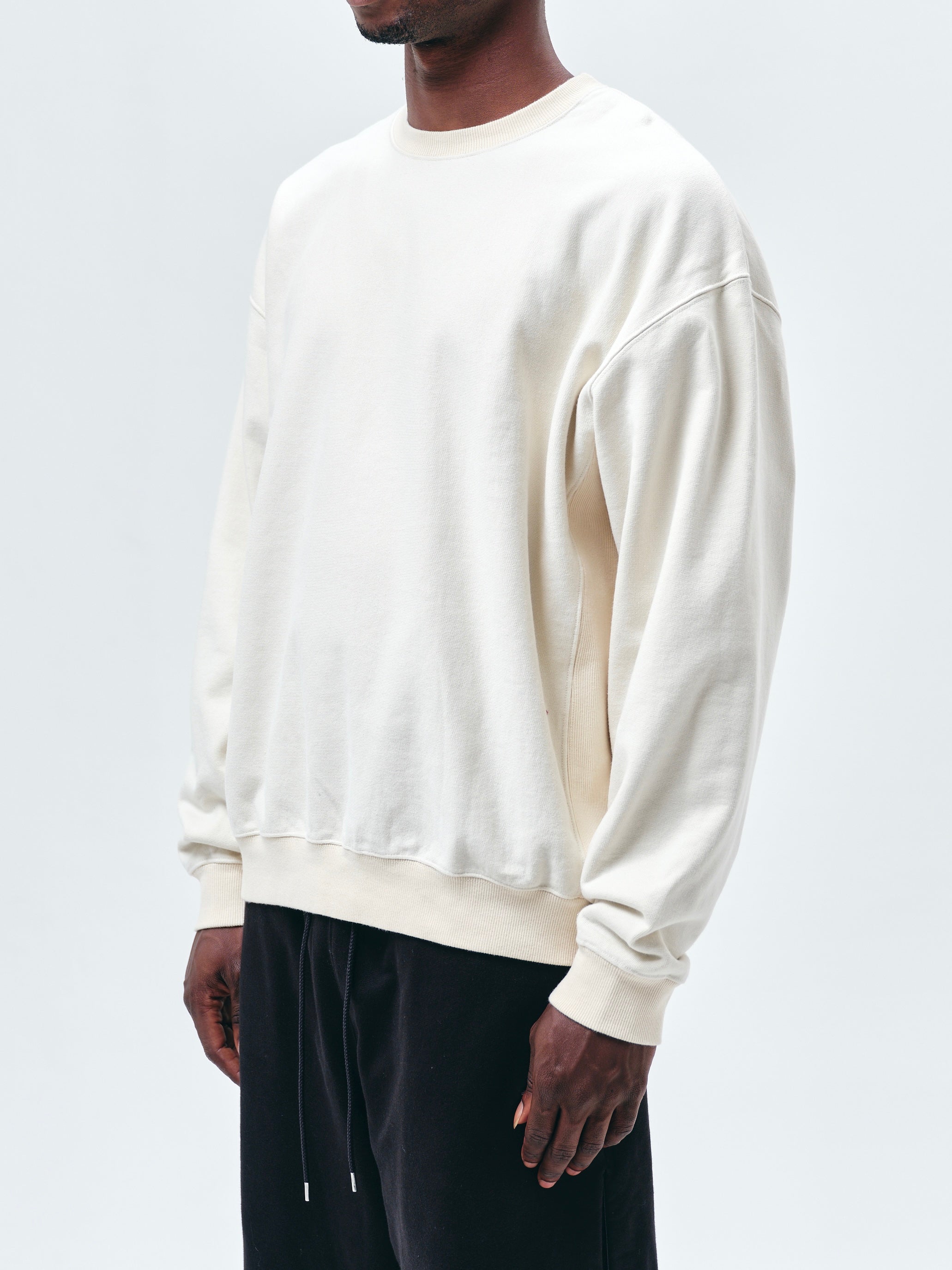 スウェットクルーネック